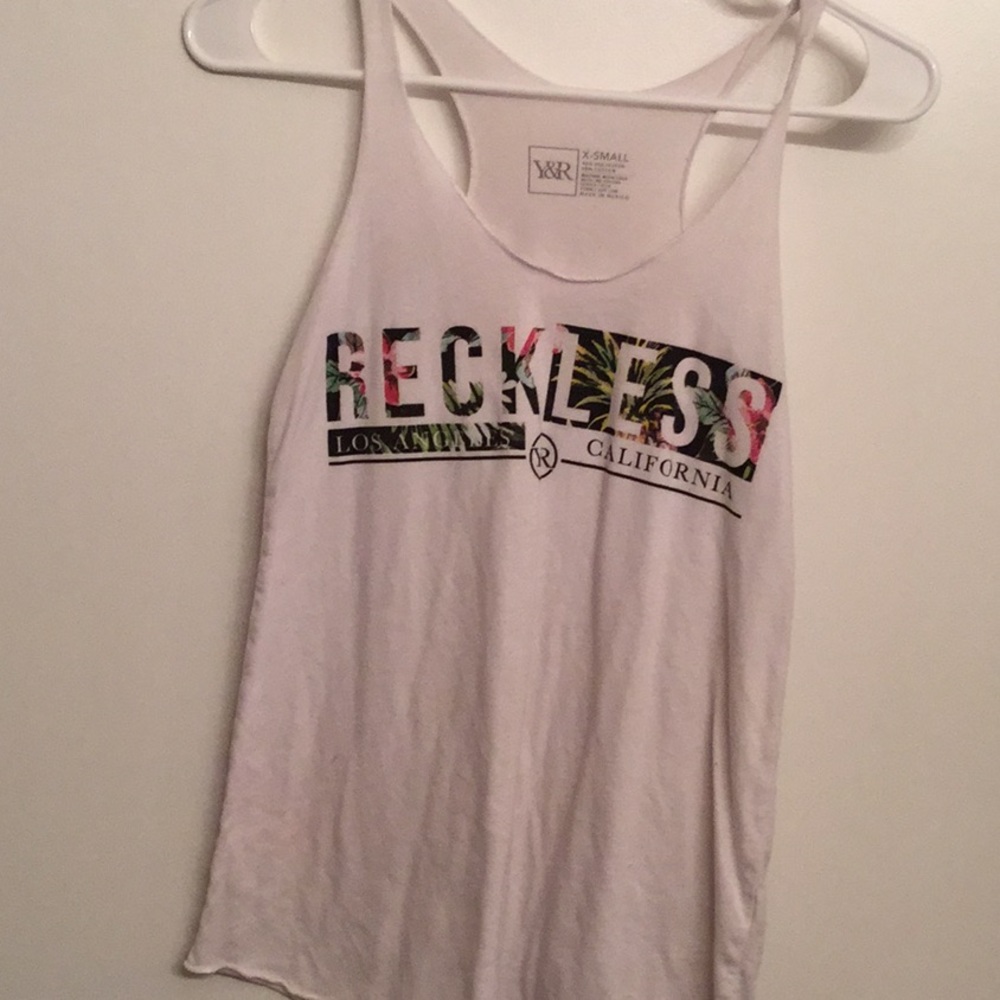 Young and reckless tee